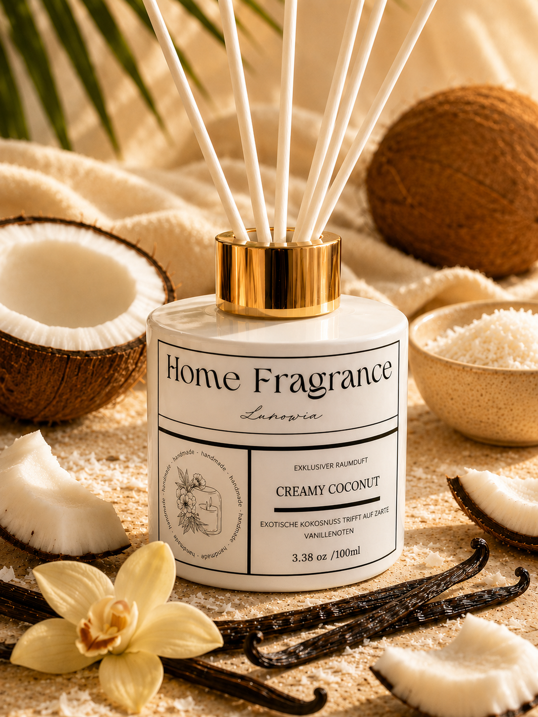 Creamy Coconut Raumduft 100 ml – Kokosnuss