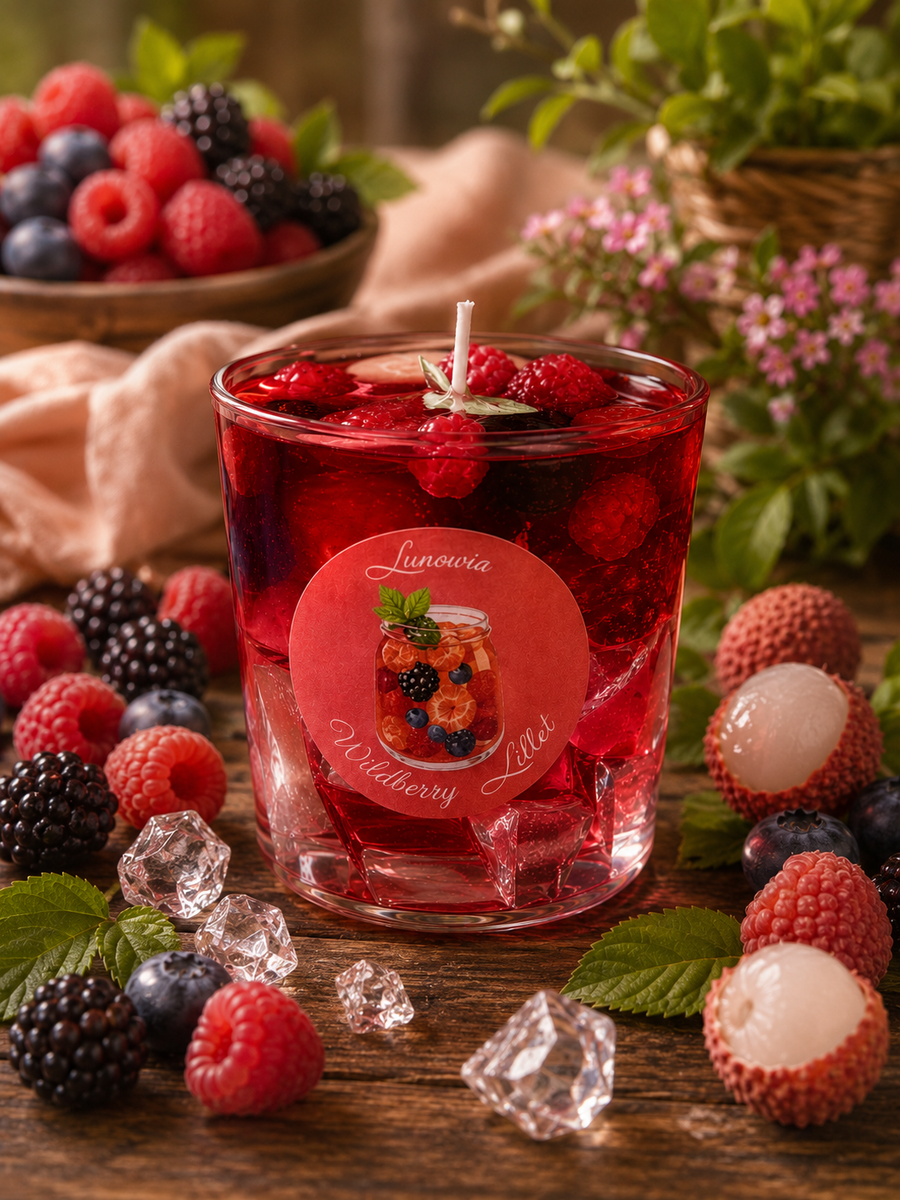 Duft-Duo – Coconut Berry (Kerze &amp; Raumduft)